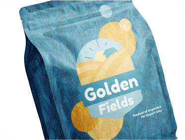 Golden Fields Logo and Packaging Design